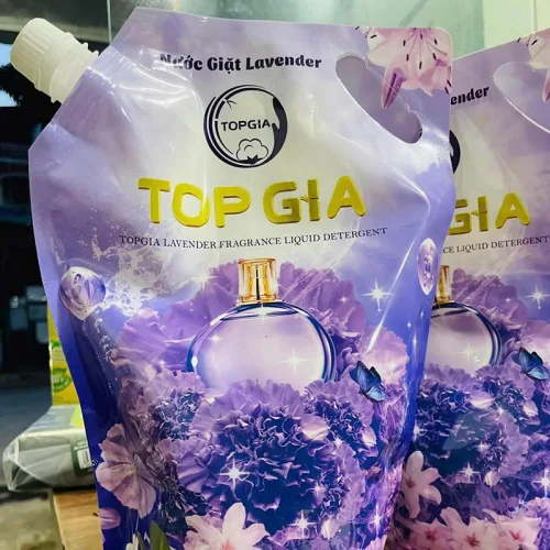 Combo 2 Túi Nước Giặt Topgia Hương Đắm Say 1 Lít (tổng 2 lít 2 túi)- Túi Tím