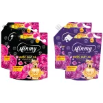 Combo 2 Túi Nước Giặt Xả Minmy Màu Tím Hoặc Hồng 2,2kg/Túi