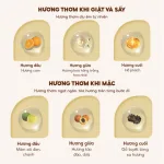 Combo 2 Túi Nước Giặt Xả Top Gia Hương Lavender 3in1 Dịu Nhẹ 2L/Túi( Tổng 2 túi 4 Lít)