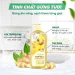 Combo 3 Chai Nước Rửa Chén Top Gia Hương Chanh Tươi - Hương Gừng- Hương Bưởi Hồng 1kg/chai