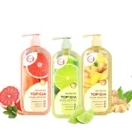 Combo 3 Chai Nước Rửa Chén Top Gia Hương Chanh Tươi - Hương Gừng- Hương Bưởi Hồng 1kg/chai