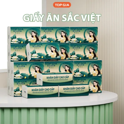 Combo 3 Gói Giấy Ăn Top Gia Sắc Việt