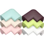 Combo 4 Bọc Góc Bàn Bằng Mút An Toàn Cho Bé - Mút Bọc Góc Bàn Tránh Va Đập 7.5x7cm