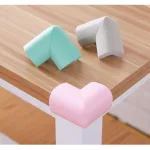 Combo 4 Bọc Góc Bàn Bằng Mút An Toàn Cho Bé - Mút Bọc Góc Bàn Tránh Va Đập 7.5x7cm