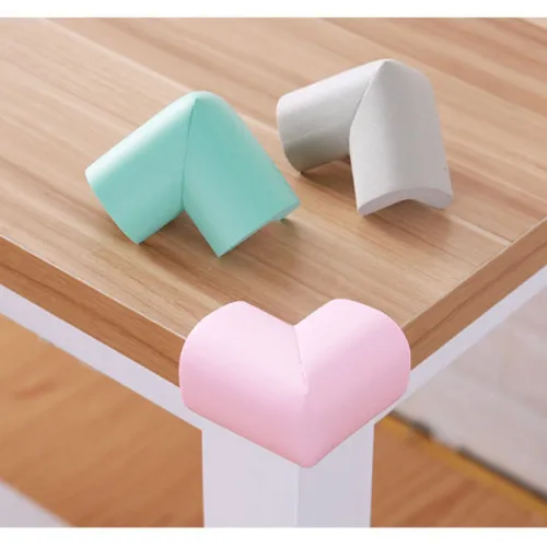 Combo 4 Bọc Góc Bàn Bằng Mút An Toàn Cho Bé - Mút Bọc Góc Bàn Tránh Va Đập 7.5x7cm
