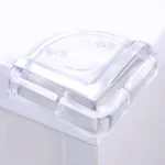 Combo 4 Bọc Góc Bàn Bằng Silicon An Toàn  Cho Bé - Miếng Bọc Góc Bàn Tránh Va Đập 4.3x4.3x1.5cm