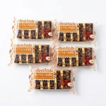 Combo 5 Cái Bánh Bánh Bông Lan Phủ Hạt Phỉ Obalab Vị Socola 68g/Cái