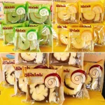 Combo 5 Cái Bánh Bông Lan Cuộn OBALAB Vị Socola/ Vị Trà Xanh/ Vị Phô Mai 60g