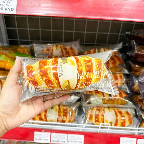 Combo 5 Cái Bánh Mì Sừng Bò WEICHUDAO Salad