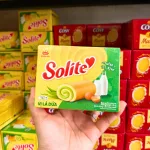Combo 5 Hộp Bánh Solite Cuộn Kem Vị Lá Dứa 36g