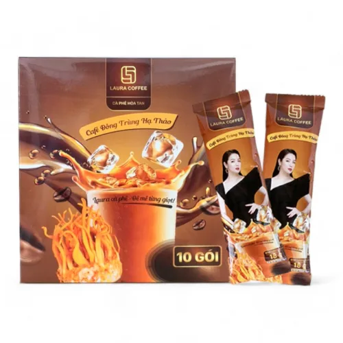 Hộp Cà Phê Đông Trùng Hạ Thảo Laura Coffee Nhật Kim Anh