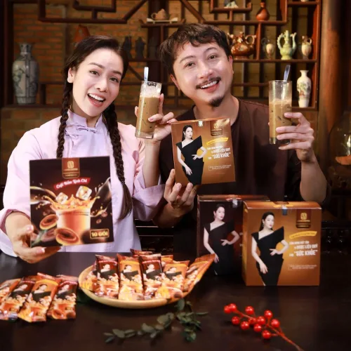 Hộp Cà Phê Đông Trùng Hạ Thảo Laura Coffee Nhật Kim Anh