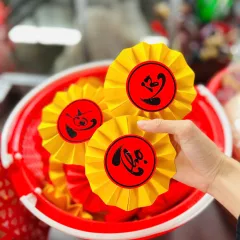 combo 5 Quạt xếp sẵn nhiều chữ