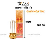 Túi Nén Nhang Thần Tài Thái Lan Nhập Khẩu - Hương Sạch Cuộn Tàn Đồng Xu 39cm