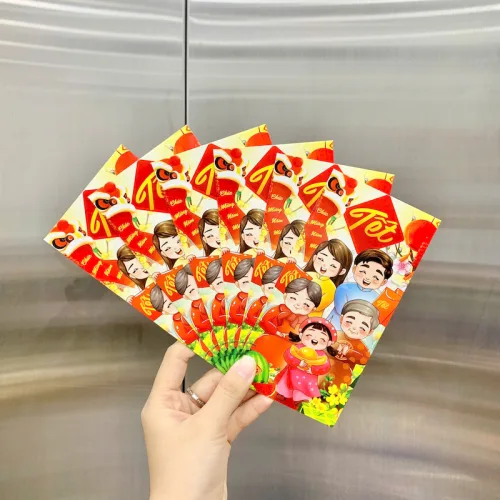 Combo 50 Bao Lì Xì Tết Ất Tỵ 2025