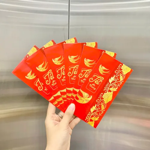 Combo 50 Bao Lì Xì Tết Ất Tỵ 2025