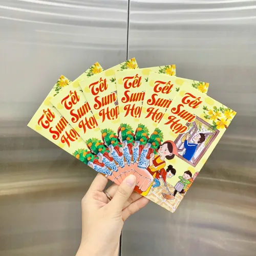 Combo 50 Bao Lì Xì Tết Ất Tỵ 2025