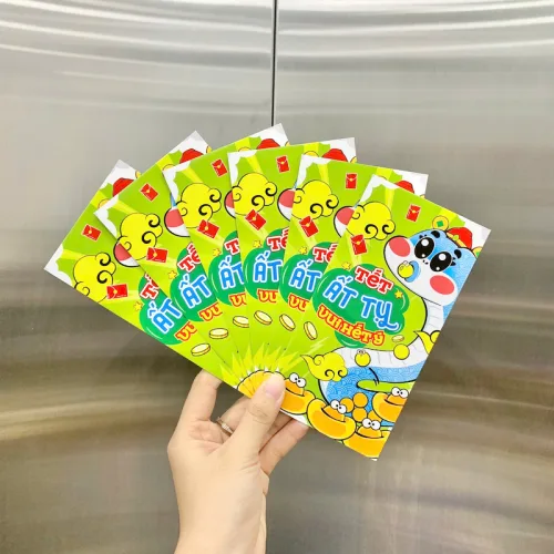 Combo 50 Bao Lì Xì Tết Ất Tỵ 2025