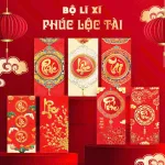 Combo 50 Bao Lì Xì Tết Ất Tỵ 2025