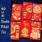 Combo 50 Bao Lì Xì Tết Ất Tỵ 2025