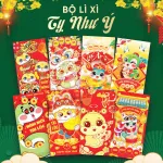 Combo 50 Bao Lì Xì Tết Ất Tỵ 2025