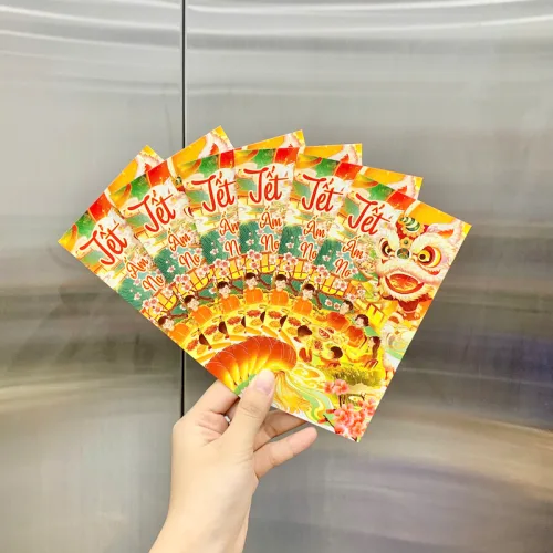 Combo 50 Bao Lì Xì Tết Ất Tỵ 2025