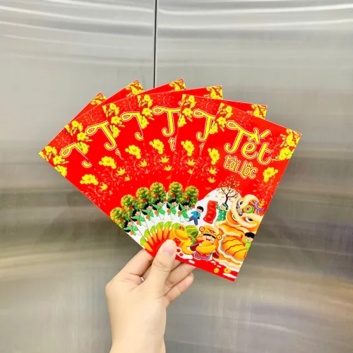 Combo 50 Bao Lì Xì Tết Ất Tỵ 2025