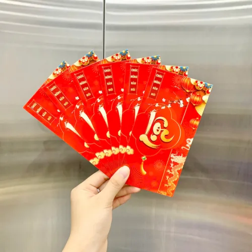 Combo 50 Bao Lì Xì Tết Ất Tỵ 2025
