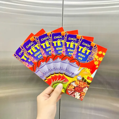 Combo 50 Bao Lì Xì Tết Ất Tỵ 2025