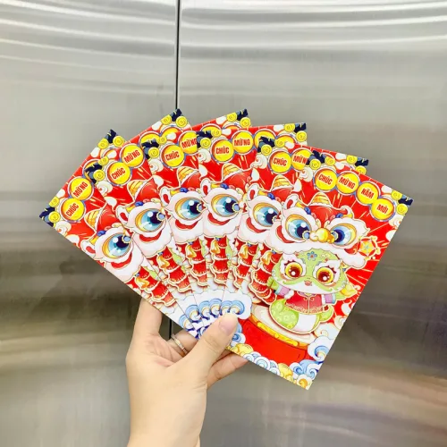 Combo 50 Bao Lì Xì Tết Ất Tỵ 2025