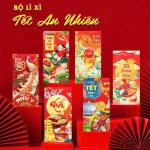 Combo 50 Bao Lì Xì Tết Ất Tỵ 2025
