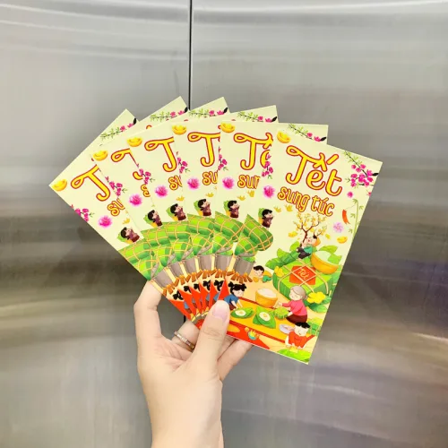 Combo 50 Bao Lì Xì Tết Ất Tỵ 2025