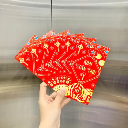 Combo 50 Bao Lì Xì Tết Ất Tỵ 2025