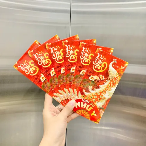 Combo 50 Bao Lì Xì Tết Ất Tỵ 2025