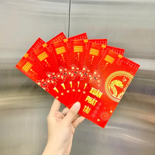 Combo 50 Bao Lì Xì Tết Ất Tỵ 2025