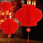 Combo 50c (5 Bịt) - mỗi bịt 10 LỒNG ĐÈN GIẤY ( F15 / 12CM )