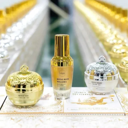 Combo Cao Nám Hoàng Gia Lachi (Serum + Kem Face Ban Ngày + Kem Face Ban Đêm) Giúp Mờ Nám Trắng Da