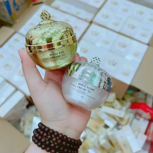Combo Cao Nám Hoàng Gia Lachi (Serum + Kem Face Ban Ngày + Kem Face Ban Đêm) Giúp Mờ Nám Trắng Da