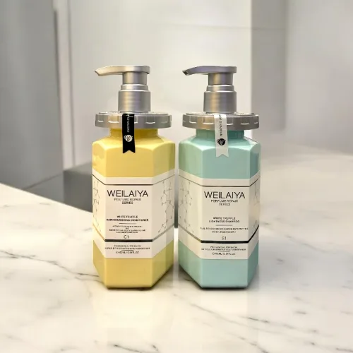 Combo Dầu Gội Và Dầu Xả Phục Hồi Hương Nước Hoa Perfume Repair Series Weilaiya 450ml - Tặng Set Gội Xả Mini
