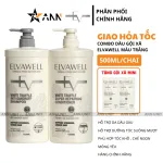 Combo Dầu Gội Xã Elvawell Màu Trắng 500ml Hỗ Trợ Nuôi Dưỡng Tóc Suôn Mượt Và Giảm Gàu - Tặng Gói Test Mini