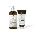 Combo Dầu Gội Xả Gừng Weilaiya Màu Nâu Zingiber X2 Ginger Essence Giúp Làm Sạch Gàu