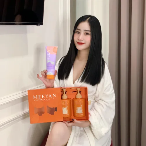 Combo Dầu Gội Xả MEEYAN Chiết Xuất Rễ Dâu Tằm