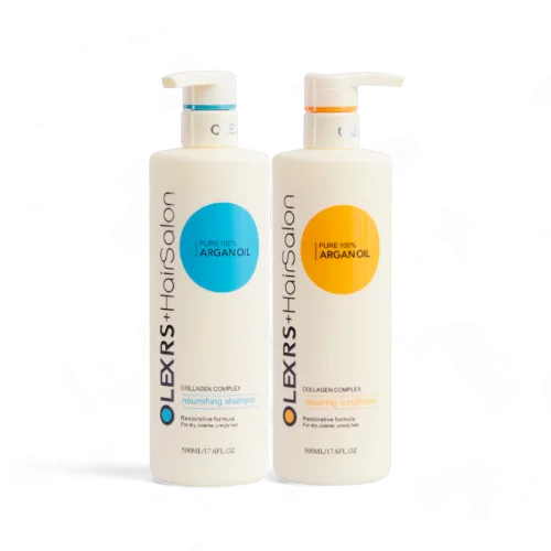 Combo Dầu Gội Xả Olexrs Hair Salon Argan Oil 500ml
