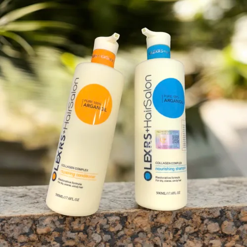 Combo Dầu Gội Xả Olexrs Hair Salon Argan Oil 500ml