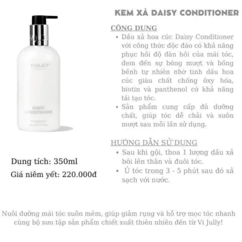 Combo Dầu Gội Xả Xịt Bưởi Vijully Phiên Bản Mới