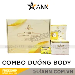 Combo Dưỡng Da Cho Body Collagen x3 Mỹ Phẩm Đông Anh