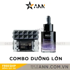 Combo Dưỡng Da Face Cá Hồi DNA Pro V2 Lớn + Serum Bakuchiol Ampoule V2 Lớn Meea Orgin