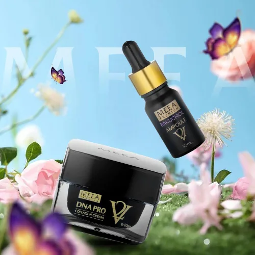 Combo Dưỡng Da Face Cá Hồi DNA Pro V2 Mini + Serum Bakuchiol Amploule V2 Mini Meea Origin