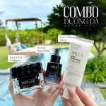 Combo Dưỡng Da Face Cá Hồi DNA Pro V2 + Serum Bakuchiol V2 + Kem Chống Nắng Meea Organic