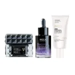 Combo Dưỡng Da Face Cá Hồi DNA Pro V2 + Serum Bakuchiol V2 + Kem Chống Nắng Meea Organic
